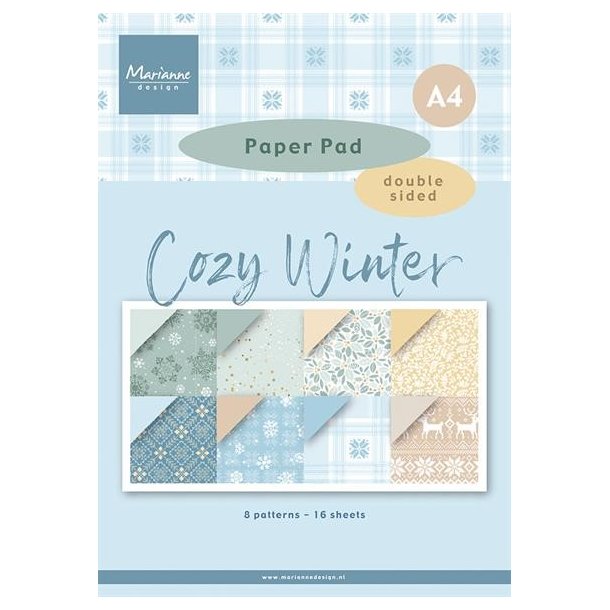 Marianne Design Paperpad "Cozy Winter - A4" PK9212