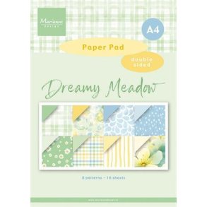 Papirblok Dreamy Meadow A4 PK9219 Marianne Design