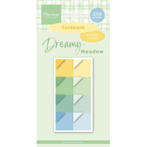 Papirblok Dreamy Meadow 15x30cm PK9220 Marianne Design