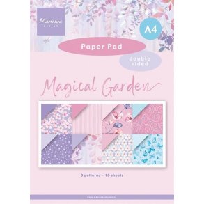 Papirblok Magical Garden A4 PK9221 