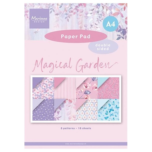 Papirblok Magical Garden A4 PK9221 