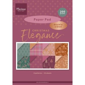 Papirblok Christmas Elegance - A4