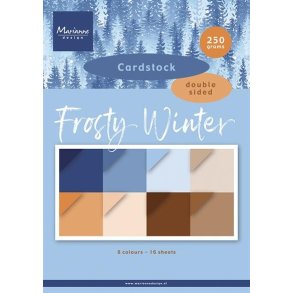 Papirblok Frosty Winter A4 PK9227 Marianne Design