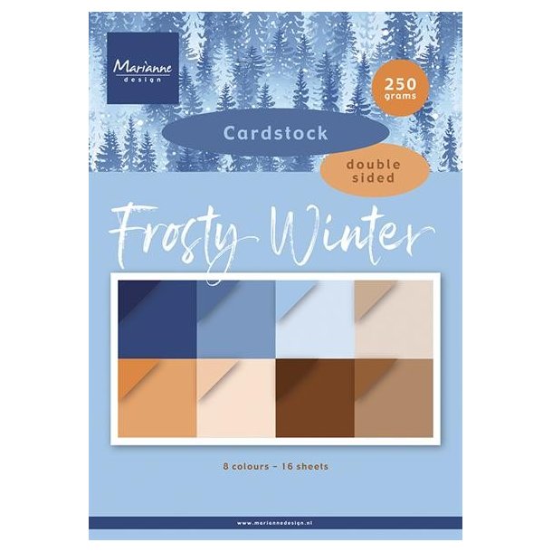 Papirblok Frosty Winter A4 PK9227 Marianne Design