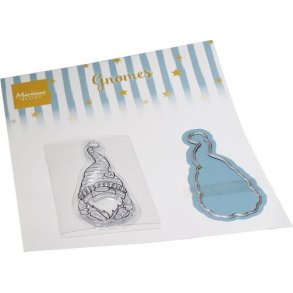 Marianne Design CS1108 akrylstempel incl. die Sitting Gnome