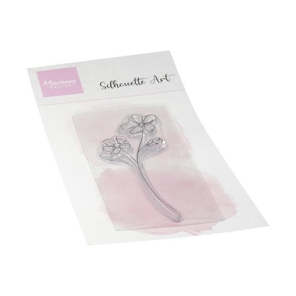 Akrylstempel Silhouette Art - Violet CS1185 Marianne Design