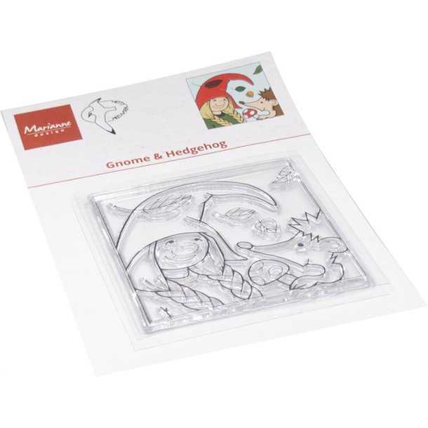 Mariann design stempel Hetty's Gnome &amp; Hedgehog HT1671 ST11