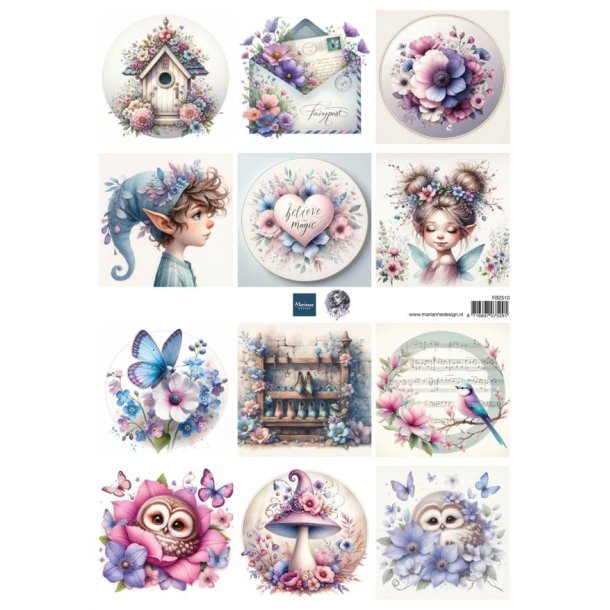 Klippeark Magical Mini's by Fairybells FB2510 Marianne Design