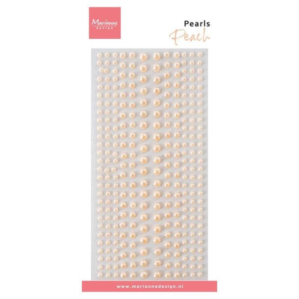 Marianne Design Pearls "Peach" CA3204 halvperler