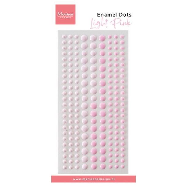 Marianne Design Enamel Dots "Duotone Light Pink" PL4534