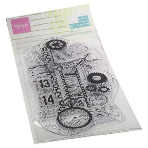 Akrylstempel MM1644 art stamp - airplane Marianne Design