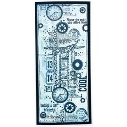 Akrylstempel MM1644 art stamp - airplane Marianne Design