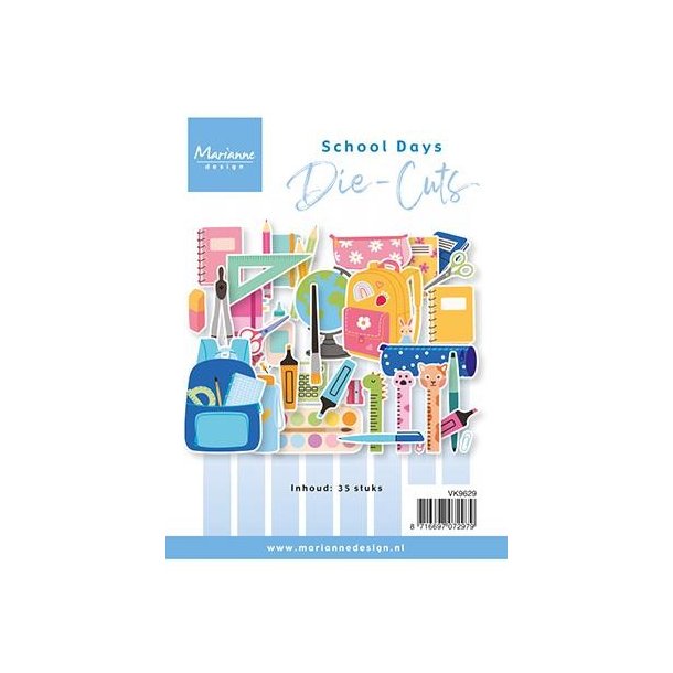 Marianne Design Die-Cuts "School days" VK9629 