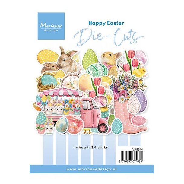 Marianne Design Die-Cuts "Happy Easter" VK9644