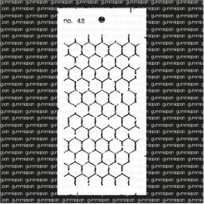 Stencil No. 42 gummiapan 10x 21cm