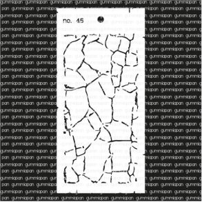 Stencil No. 45 gummiapan 10x 21cm restordre