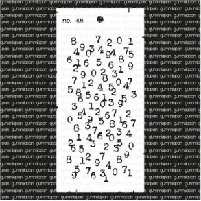 Stencil No. 46 gummiapan 10x 21cm RESTORDRE