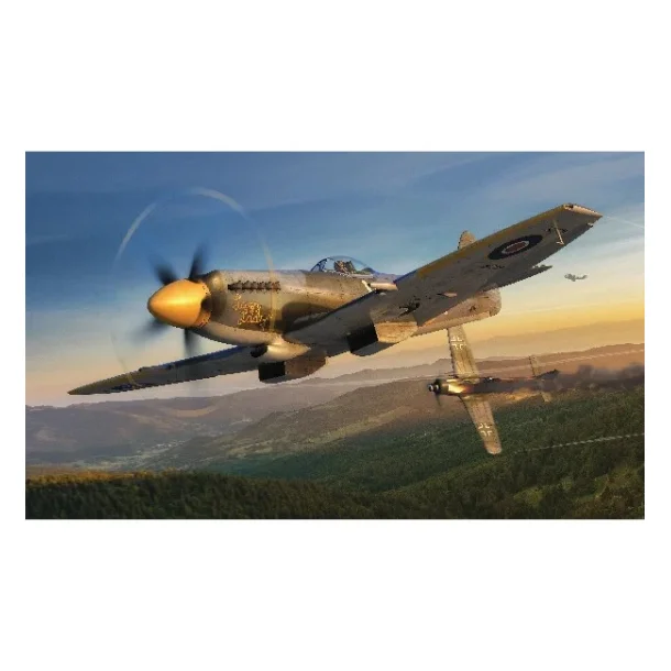 Plastikbyggest Airfix Supermarine Spitfire XIV 1:48