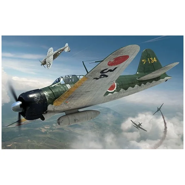 Plastikbyggest Airfix Mitsubishi A6M2b Zero 1:72