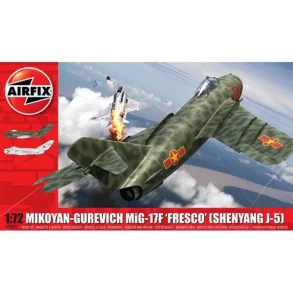 Plastikbyggest Airfix Mikoyan-Gurevich MiG-17 Fresco - New Tool