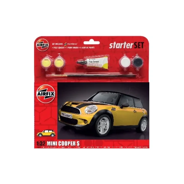 Plastikbyggest Airfix Mini Cooper S, 1:32 hanging gift