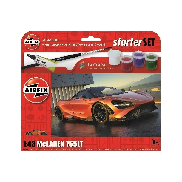 Airfix Starter Set McLaren 765 1:43