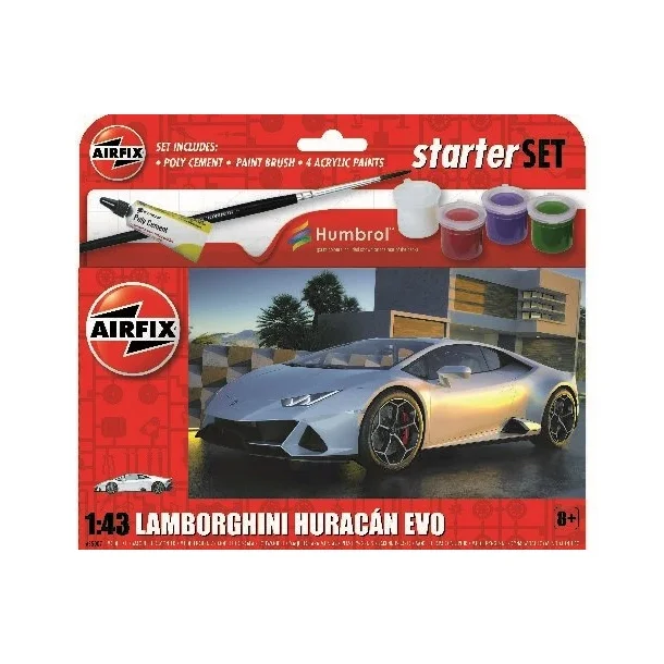 Airfix Starter Set Lamborghini Huracan 1:43