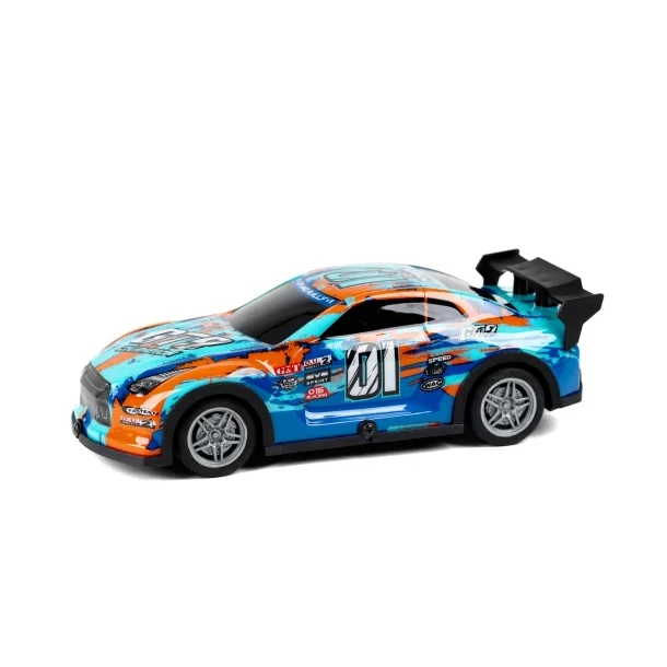 Fjernstyret bil TEC-TOY Champion GT9 w/light R/C 1:22, 27MHz, blue/orange