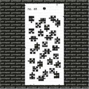 Stencil No. 48 gummiapan 10x 21cm