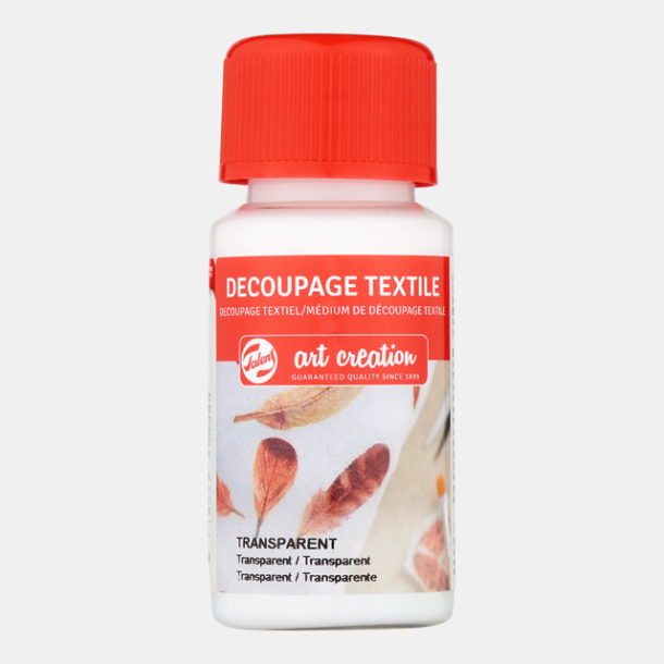 Decopage textil 50ml transparent