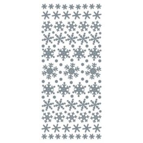 Stickers Snefnug s�lv S7