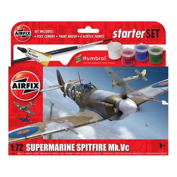 Airfix Small Beginners Set Supermarine Spitfire MkVc