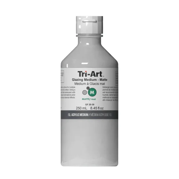 Tri-Art Medium, Glazing Medium Mat 250ml