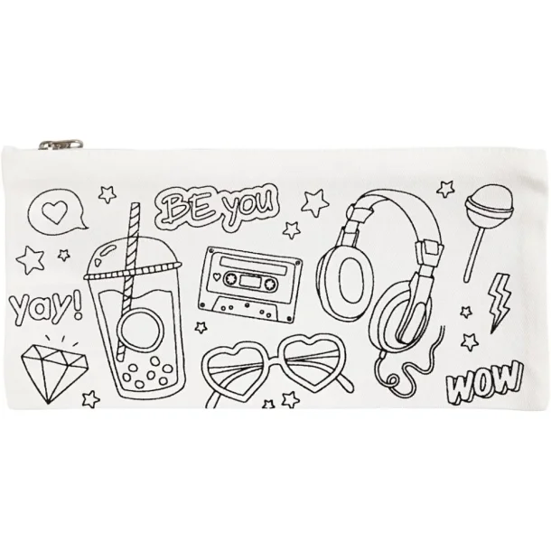 Penalhus 1 stk. str. 11x23 cm 210 g, hvid