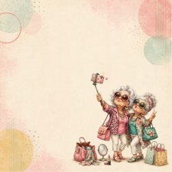 Papirblok Aldrig for gammel 15 x 15 cm. - Luna Hobby