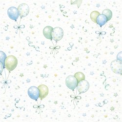 Papirblok Tillykke med f�dselsdagen 15 x 15 cm - Luna Hobby