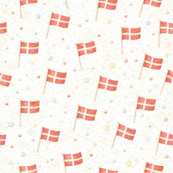 Papirblok D�t er Dansk 15 x 15 cm - Luna Hobby