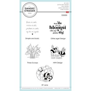 Danske streger stempelst Forr DSS005 ST19