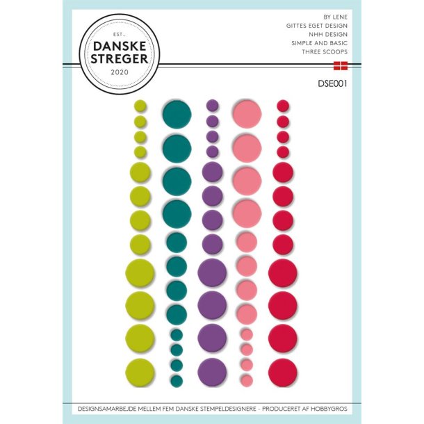 Danske streger Enamel Dots xxx Enamel dots Lunahobby 