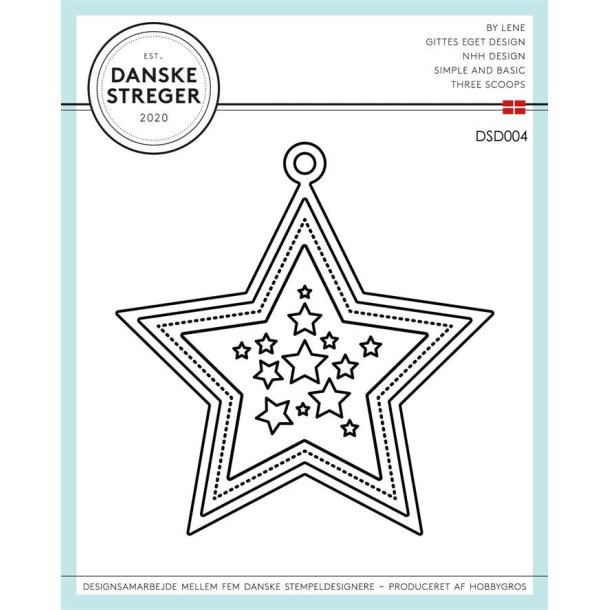 Danske streger Die Star tag DSD004 