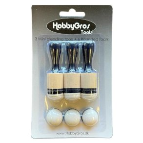 Mini Blending Tools - Rounded - 3pcs HGT012