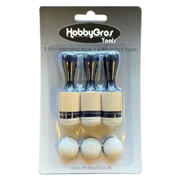 Mini Blending Tools - Rounded - 3pcs HGT012