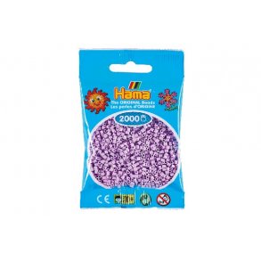 Hama perler MINI nr. 96 Pastel lilla 2000stk