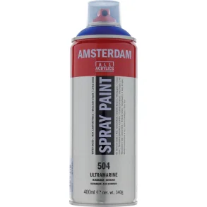 AMSTERDAM Spray paint 400 ml Ultramarine 504