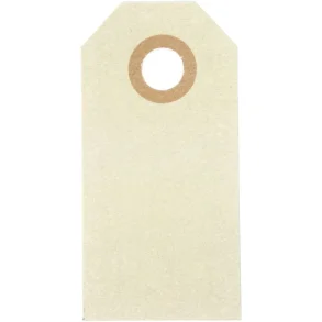 Manilamrker 100stk 3x6cm 250g creme