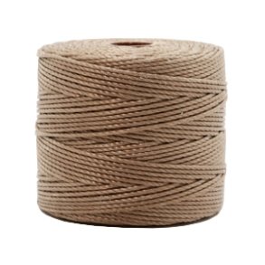 Nylon s-lon Draad 70m 0,6mm Medium Brown