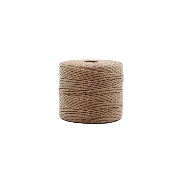 Nylon s-lon Draad 70m 0,6mm Medium Brown