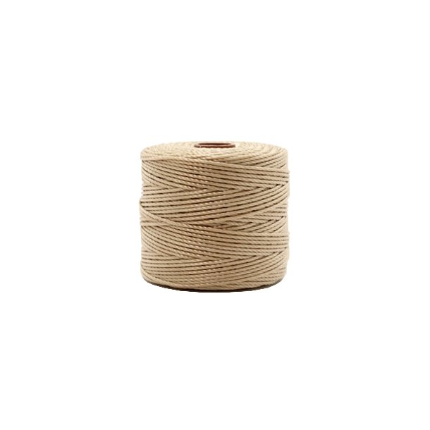 Nylon s-lon Draad 70m 0,6mm Beige Brown