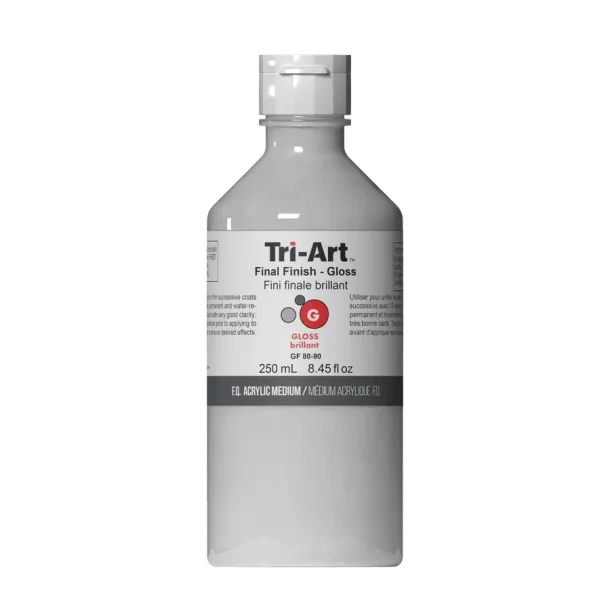Final Finish Gloss 250ml Tri-Art Mediums