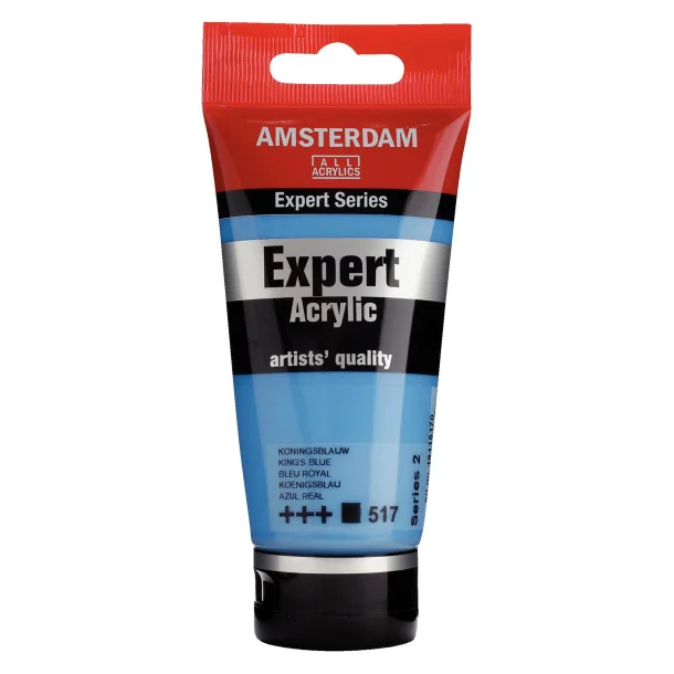 AMSTERDAM Expert Series acrylic tube 75 ml King's Blue 517